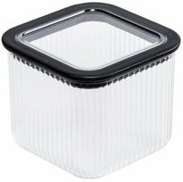 Birių produktų indas Branq Neroli, 0.7 l, skaidri sp./juoda sp.