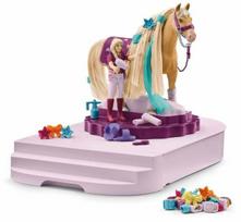 Figūrėlių rinkinys, su priedais Schleich Horse Club, įvairių spalvų