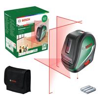 Kryžminis lazerinis nivelyras Bosch UniversalLevel 3 0603663904, raudona