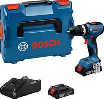 Akumuliatorinis smūginis gręžtuvas-suktuvas su akumuliatoriumi Bosch GSB 18V-65, 18 V, 2 Ah