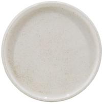 Lėkštė pietų Domoletti Glamour, Ø 25.3 cm, balta sp.