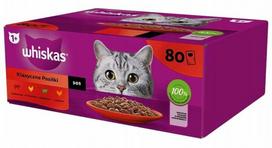 Šlapias kačių maistas Whiskas Mix Classic, 0.085 kg x 80 vnt.