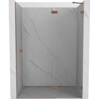 Dušo durys Mexen Lunar L, 135 cm x 200 cm, skaidri sp./vario sp./grūdintas