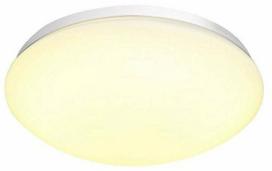Šviestuvas lubų ir sienų SLV Lipsy Dome 1002020, LED, 3000 - 4000 °K, 1 x 13.5 W, balta sp., 30 x 30 cm