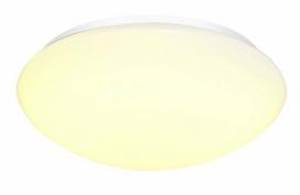 Šviestuvas lubų ir sienų SLV Lipsy Dome 1002021, LED, 3000 - 4000 °K, 1 x 17.5 W, balta sp., 35 x 35 cm