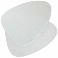 Stalo padėkliukas Homla Femelo 242230, 38 cm x 30 cm, 2 vnt., Sidabro sp.