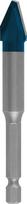 Metalo grąžtas Bosch HEX-9 2608900587, keramikai, šešiakampis, 3 mm x 9 cm