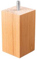 Baldų kojelė Haushalt HAH87469, 10 cm x 5.5 cm, šviesus bukas sp.