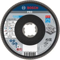Žiedlapinis šlifavimo diskas Bosch X-Lock X571, 125 mm x 22.23 mm