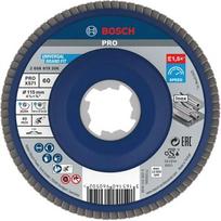 Žiedlapinis šlifavimo diskas Bosch X-lock X571, 115 mm x 22.23 mm
