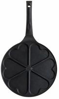 Blynų keptuvė Homla Sweetlet 242683, Ø 26 cm, aliuminis/plastikas