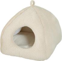 Namelis katei Zolux Olympe Igloo, kreminė sp., 41 cm x 41 cm
