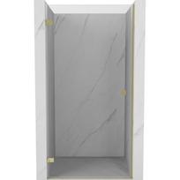 Dušo durys Mexen Lunar-B Left, 80 cm x 200 cm, aukso sp./grūdintas
