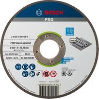 Pjovimo diskas kampiniam šlifuokliui Bosch Pro, 125 mm x 2 mm x 22.23 mm