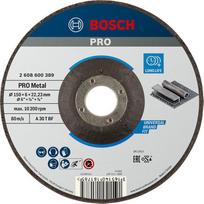 Šlifavimo diskas Bosch Pro, 150 mm x 22 mm