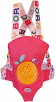 Lėlės nešioklė Zapf Creation Baby born Pinplay, rožinė sp.