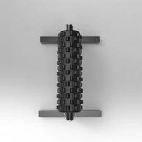 Prekė su pažeista pakuote. Kompresinis masažuoklis Thoms Happyback, 0.01 W, black titanium