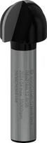 Dvišonė freza Bosch Pro, apvalinimo, 45 mm x 16 mm
