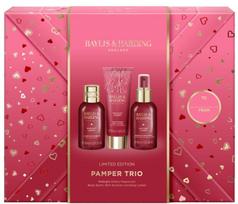 Dovanų komplektas moterims Baylis & Harding Midnight Cherry Wrapped, 3 vnt.