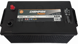 Akumuliatorius Champion Power, 12 V, 240 Ah, 1050 A