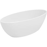 Vonia, laisvai pastatoma Mexen Prato, 170 cm x 70 cm x 56 cm, ovalas, balta sp.