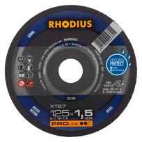 Pjovimo diskas Rhodius XT67, 125 mm x 1.5 mm x 22.23 mm
