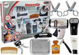 Rinkinys vaidmenų žaidimui, vyrų kirpykla Barbershop, įvairių spalvų