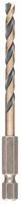 Metalo grąžtas Dewalt, metalas, hss, hex 1/4, 4.5 mm x 8.6 cm