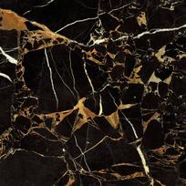 Plytelės, akmens masės Golden Tile Saint Laurent 4823057136944, 60 cm x 60 cm, aukso sp./juoda sp.