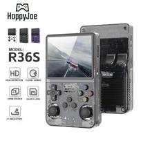 Žaidimų konsolė HappyJoe R36S 20000+ Games, 3.5" IPS Screen. Linux, USB, 128GB