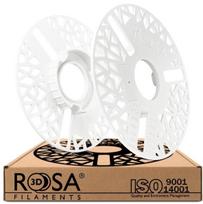 3D spausdintuvo eksploatacinė medžiaga, daugkartiniai ričių šonai Rosa3D, balta sp.