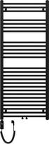 Elektrinis rankšluosčių džiovintuvas Mexen Pluton, juoda sp., 60 cm x 145 cm, 900 W