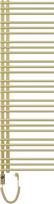 Elektrinis rankšluosčių džiovintuvas Mexen Neptun, aukso sp., 50 cm x 160 cm, 600 W