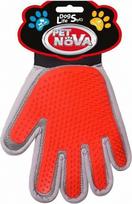 Pirštinė gyvūno kailiui Pet Nova 2-in-1 Grooming Glove