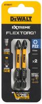 Smūginiai atsuktuvų antgaliai, rinkinys Dewalt FlexTORQ, PZ2, 57 mm
