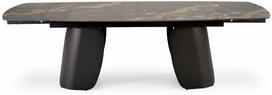 Valgomojo stalas išskleidžiamas Forum, juoda sp., 180 - 260 cm x 90 cm x 76 cm