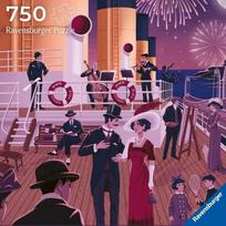 Dėlionė Ravensburger Art&Soul Titanic, 50 cm x 50 cm, 750 vnt., įvairių spalvų