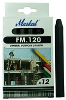 Kreida, rinkinys Markal, juoda sp., 12 vnt.