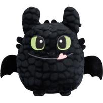 Pliušinis žaislas drakonas Schmidt How to Train Your Dragon Toothless, juoda sp., 18 cm