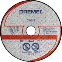 Pjovimo diskas kampiniam šlifuokliui Dremel, 77 mm x 2 mm x 11.1 mm