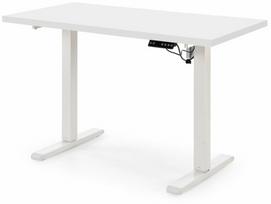 Kompiuterio stalas reguliuojamo aukščio B/54, 120 cm x 60 cm, 75 - 120 cm, balta sp.