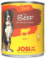 Šlapias šunų maistas Josera JosiDog Pate, jautiena, 0.8 kg
