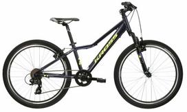 Vaikiškas dviratis, vaikų Kross Hexagon JR 1.0 KRHEJ124X12U006975, mėlyna sp., 24"