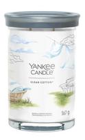 Žvakė, aromatinė Yankee Candle Signature Clean Cotton, 60 - 100 h, 567 g, balta sp.
