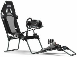 Žaidimų kėdė Next Level Racing F-GT Lite, 175 x 75 x 127 cm, juoda sp./pilka sp.