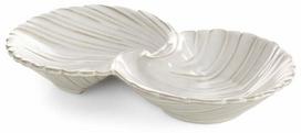 Serviravimo lėkštė Avril, 24 cm x 4 cm, 14 cm, Balta sp.