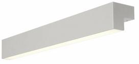 Šviestuvas lubų ir sienų SLV L-Line 60, LED, 3000 °K, 1 x 10 W, nėra gaubto / pilka sp., 7 x 7 x 61,8 cm