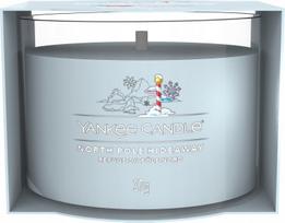 Žvakė, aromatinė Yankee Candle Mini North Pole Hideaway, 7 - 10 h, 37 g, Žydra sp.