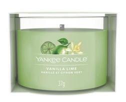 Žvakė, aromatinė Yankee Candle Mini Vanilla Lime, 7 - 10 h, 37 g, Žalia sp.
