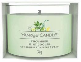 Žvakė, aromatinė Yankee Candle Mini Cucumber Mint Cooler, 7 - 10 h, 37 g, Žalia sp.